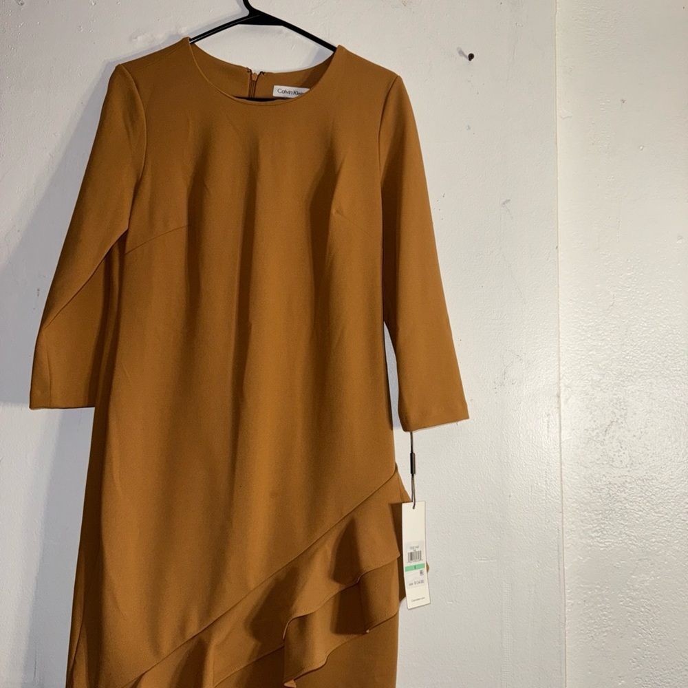 Calvin Klein Brown Dress size 8